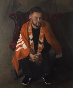 Portrait of Football Supporter
