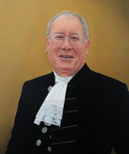Portrait Painting in Oil of High Sheriff of Cumbria