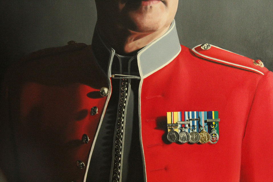Painting of Military Uniform