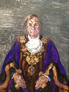 Portrait of the Guild Mayor of Preston.