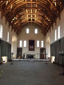 Inside the Rennovated Great Hall, Stirling Castle