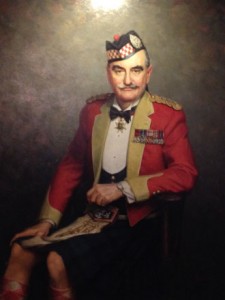 Portrait painting of Major General F. C. C. Graham by Leonard Boden