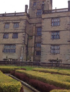 Gardens at the rear of Gawthorpe Hall