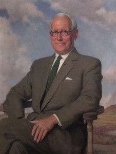 Portrait of 2nd Lieutenant Richard Leslie Brown by Sir Herbert James Gunn