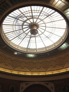 Ceiling of the Round Room at Birmingham Museum and Art Gallery