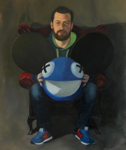 I Remember Painting with Deadmau5 Head