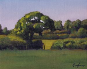 Oil Painting of Tree by Gary Armer