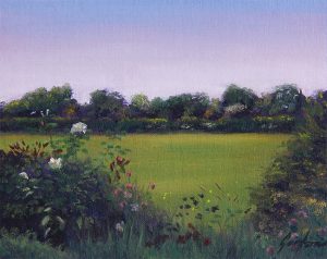 Oil Painting of Wildflowers by Gary Armer