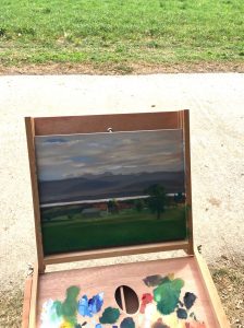 Plein Air Painting Lake Geneva