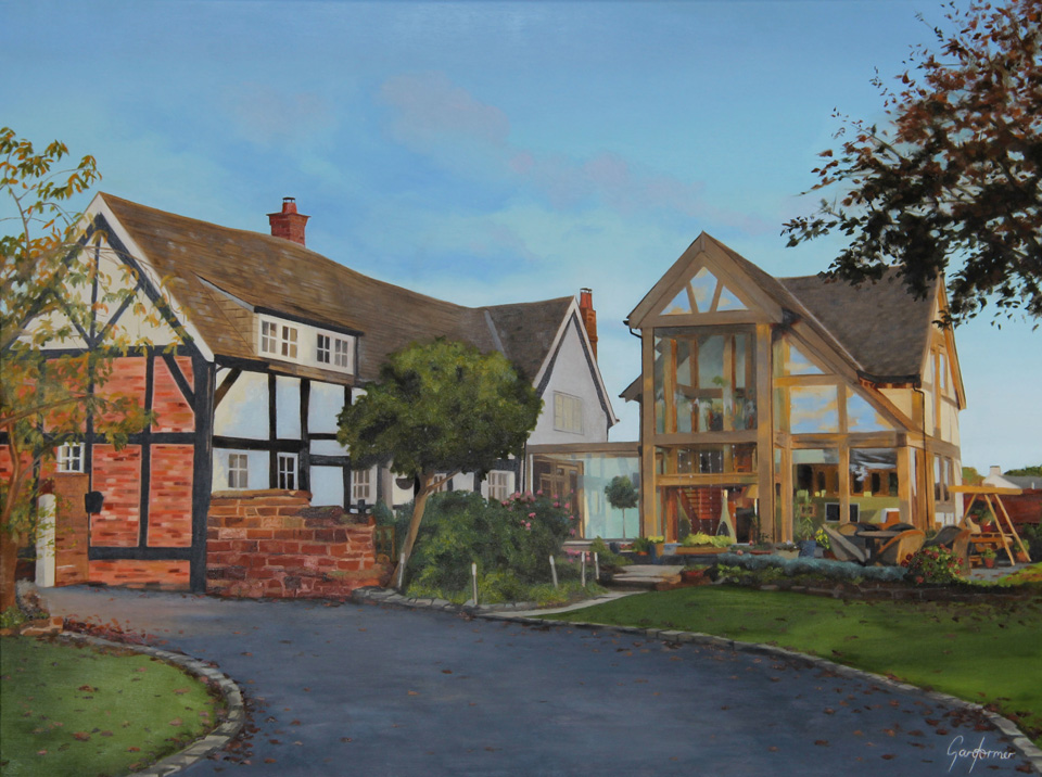 Handley Oak House Painting Commission