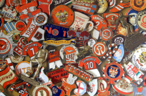 I Just Can't Get Enough Blackpool FC Pin Badges Oil Painting