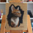 Portrait Painting of Cat