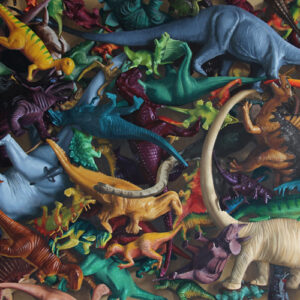 Painting of Dinosaurs