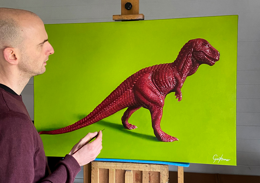 Tyrannosaurus Rex Painting