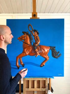 Gary Armer Painting Lasso