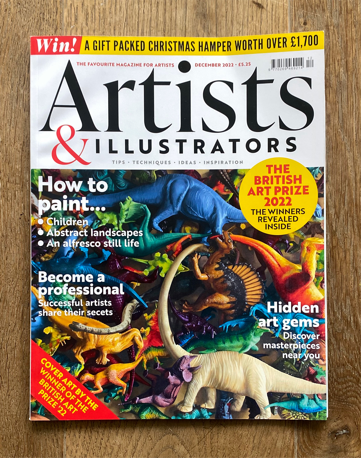 Gary-Armer-Artists-and-Illustrators-Front-Cover-Award-Win Artists and Illustrators Magazine Front Cover Gary Armer
