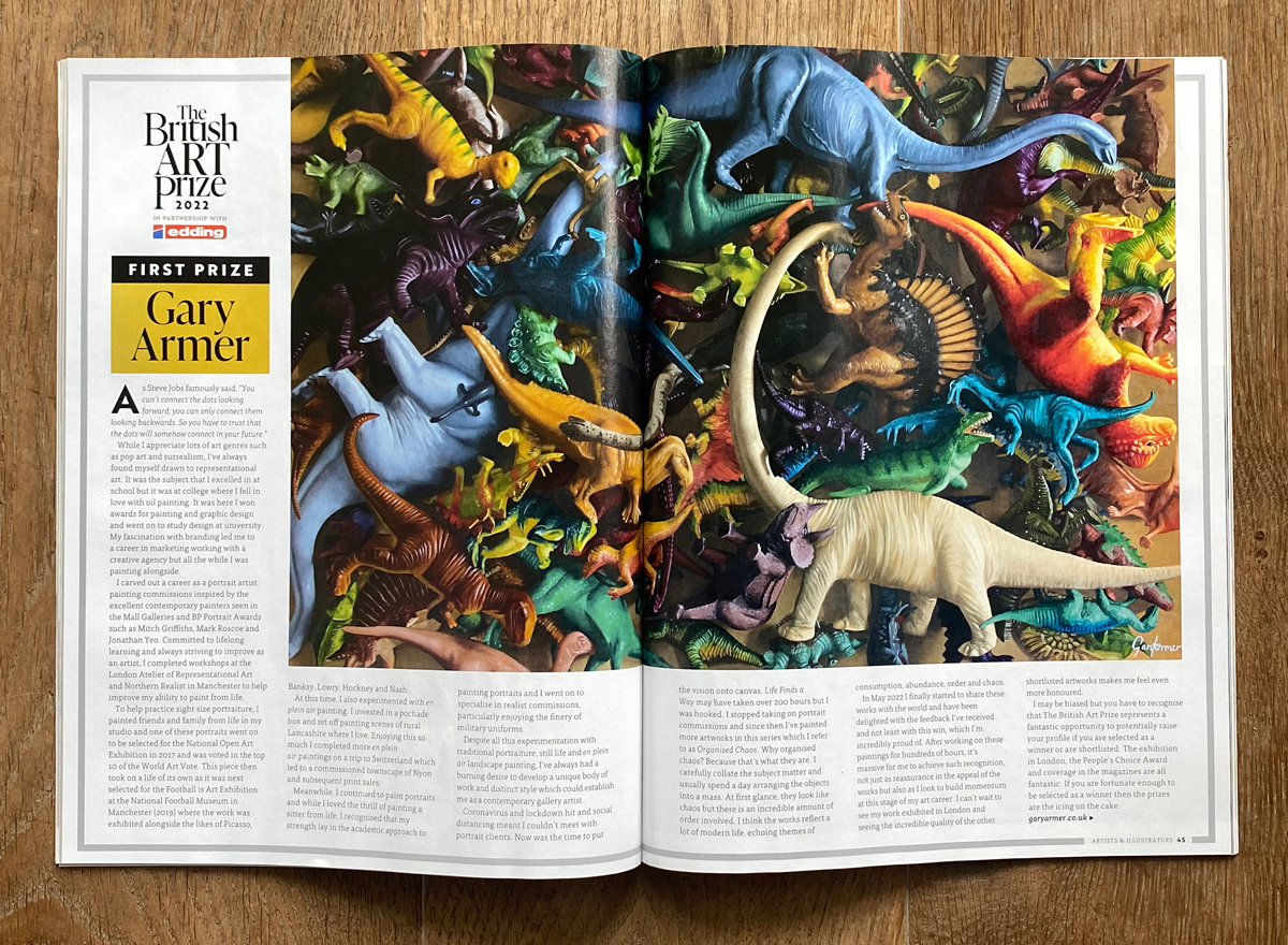 Gary-Armer-Award-Winning-Artist-Press-Article Gary Armer Award Winning Artist Press Article